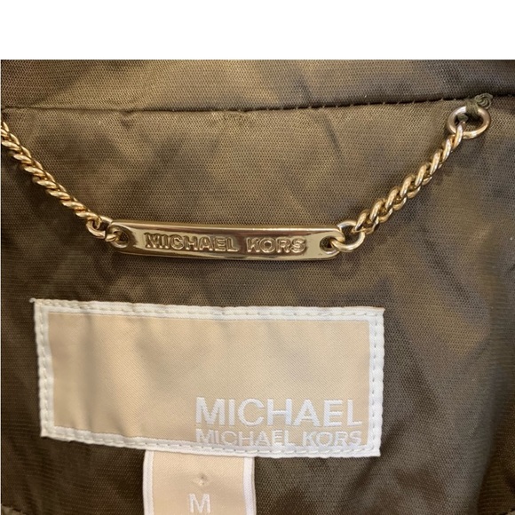 MICHAEL Michael Kors Olive Green Jacket SZ M - Picture 4 of 4